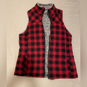Maurices Buffalo plaid sweater vest